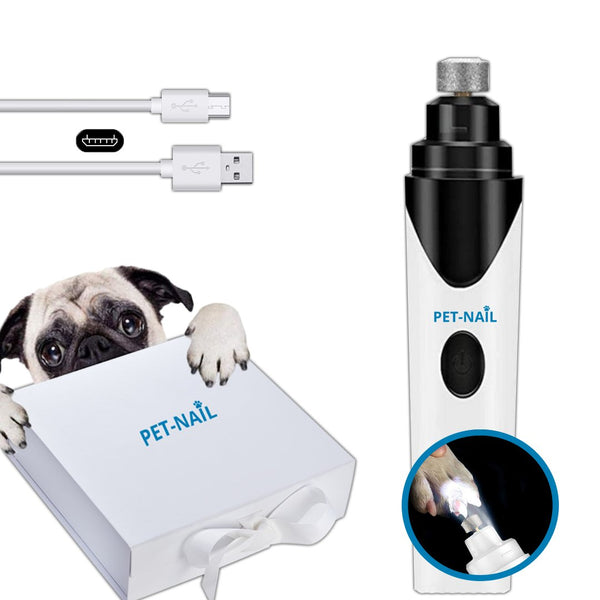 Rechargeable Painless Pet's Nail Grinder - bestdogssupplies